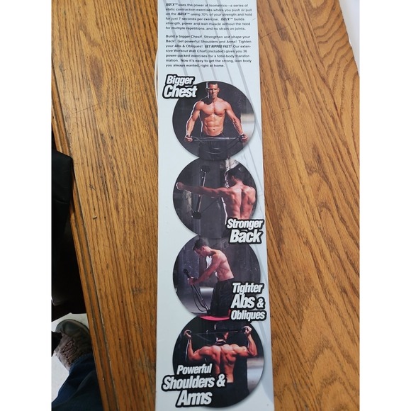 ISO 7X Muscle Building 7 sec. Workout Bar Isometric Gym Exercise As Seen On TV - Picture 5 of 9